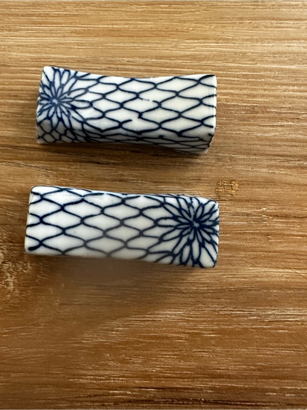 Japanese Mini Ware Ami Design Chopstick Rests (2)